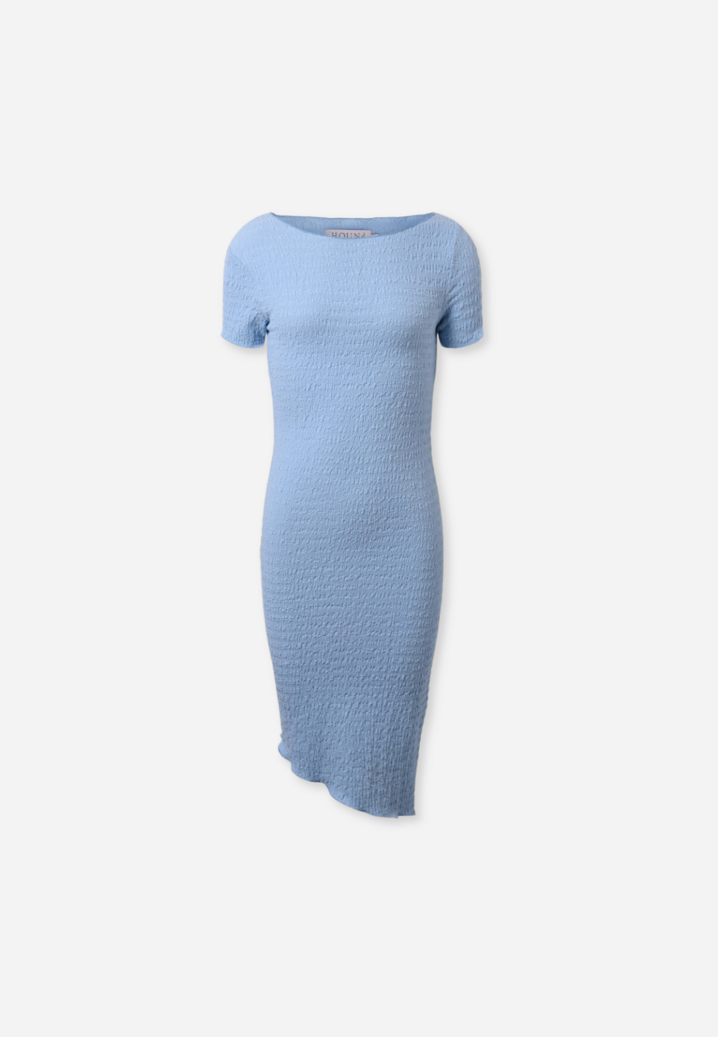 ASYMETRIC DRESS - LIGHT BLUE