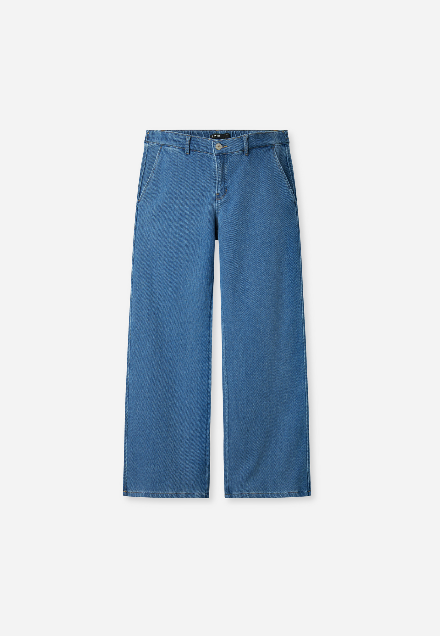 NLFLOTTE DNM WIDE PANT - LIGHT BLUE