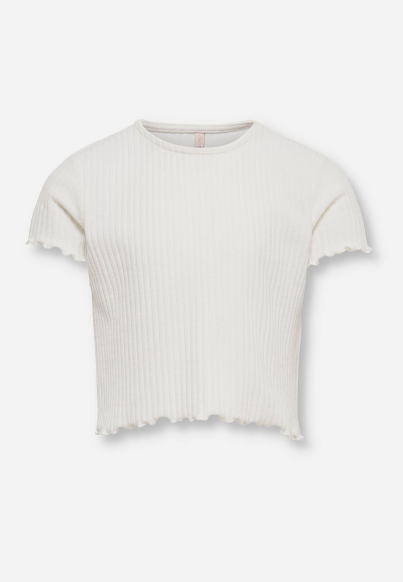 KOGNELLA S/S O-NECK TOP - CLOUD DANCER