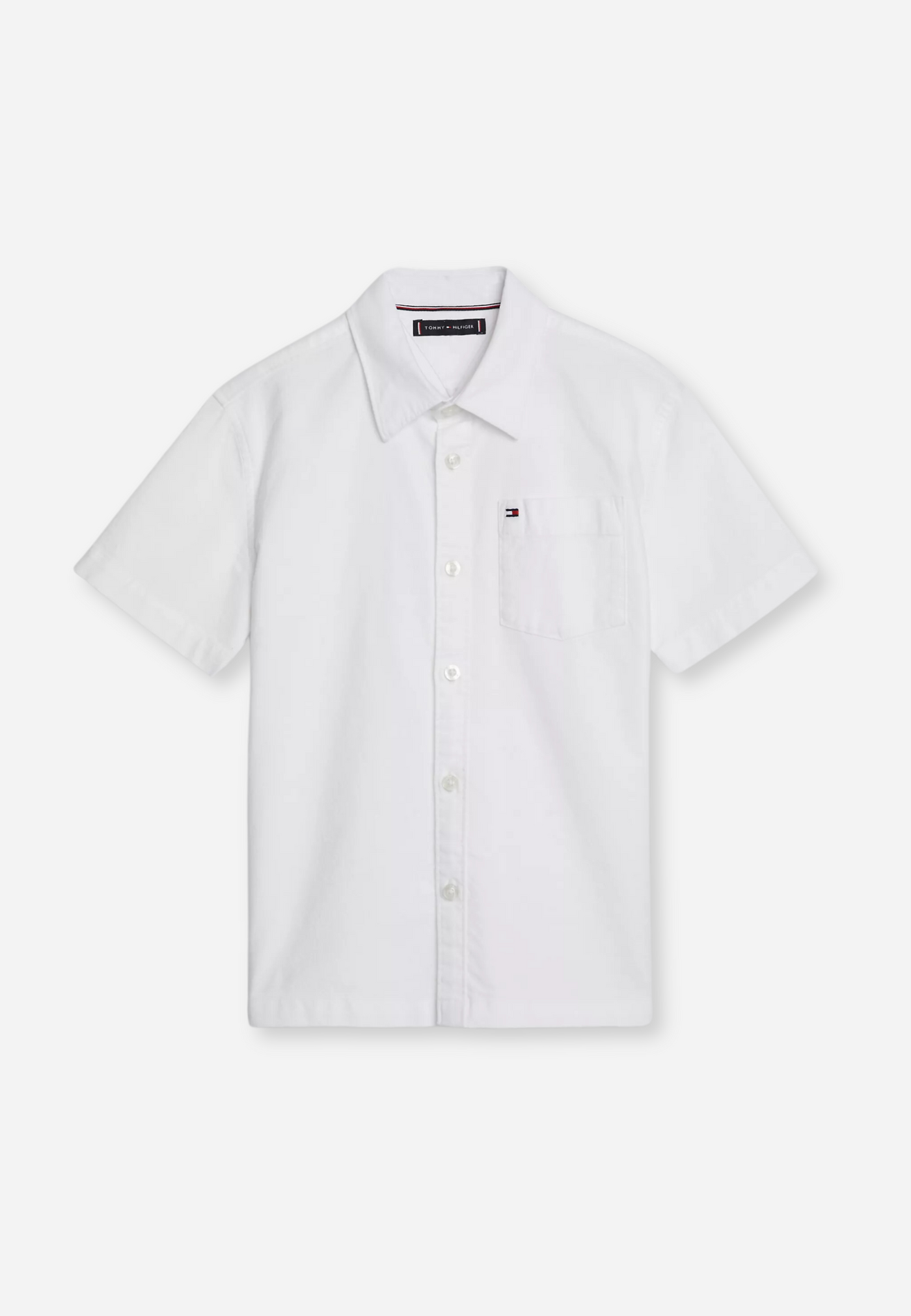 SOLID OXFORD SHIRT - WHITE