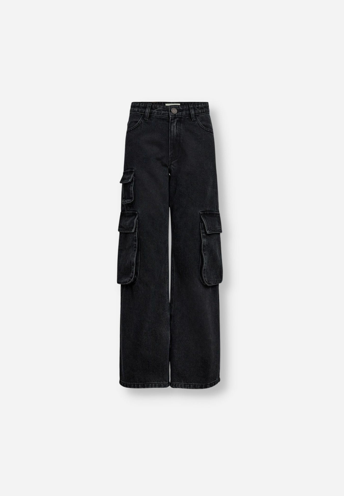 TROUSERS - WASHED BLACK