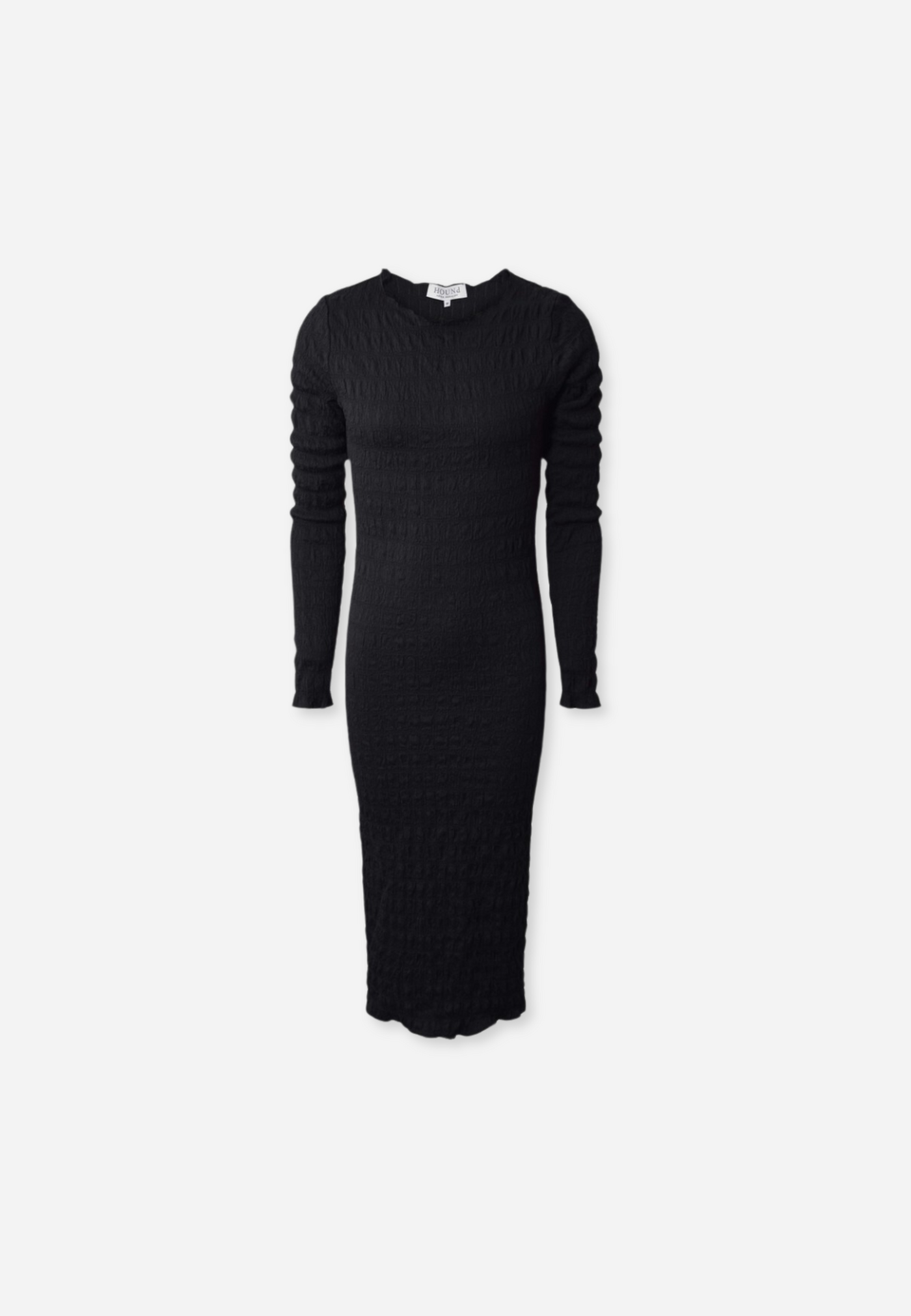 STRUCTURED DRESS - BLACK