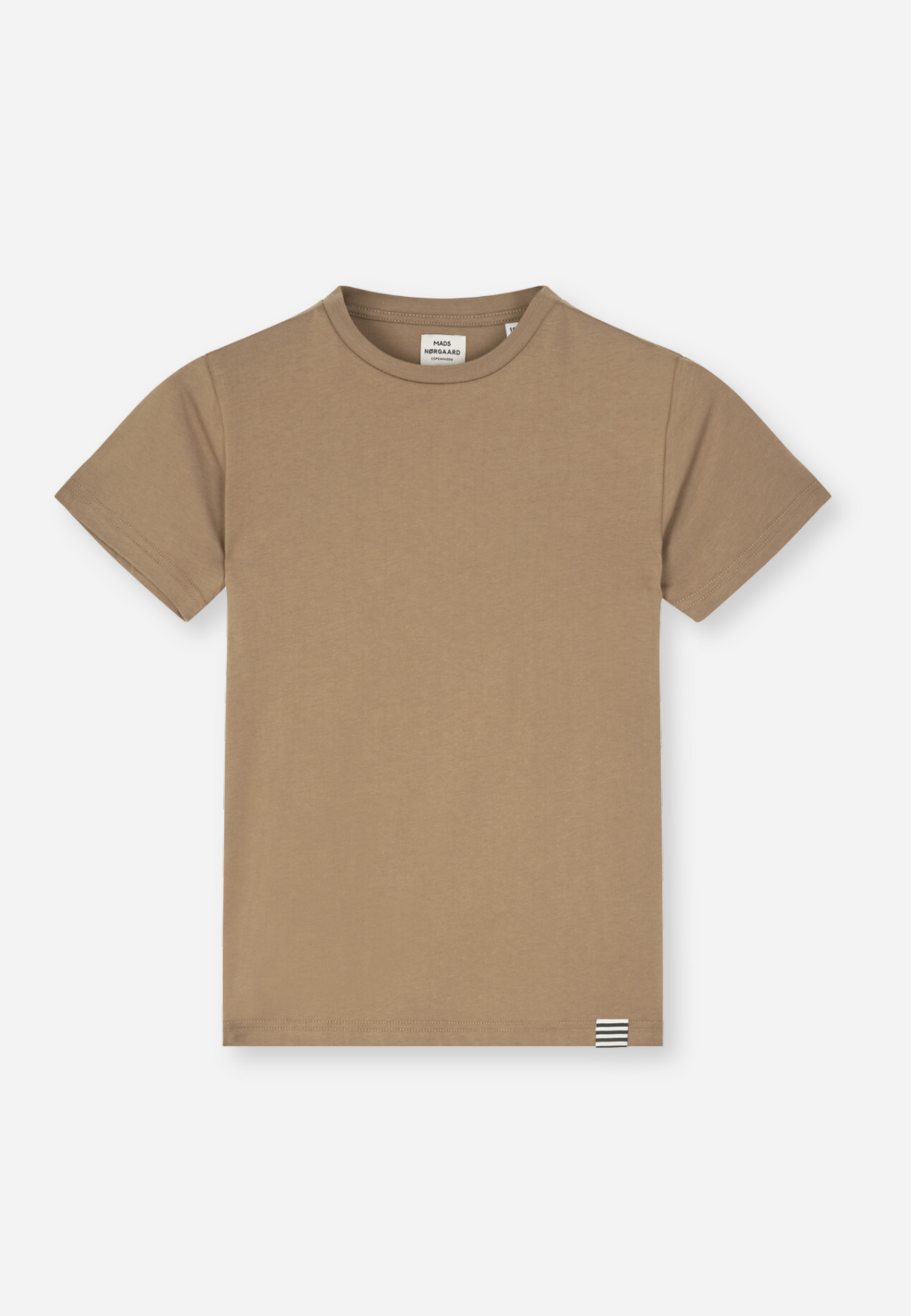 ORGANIC THORLINO TEE - LEAD GRAY