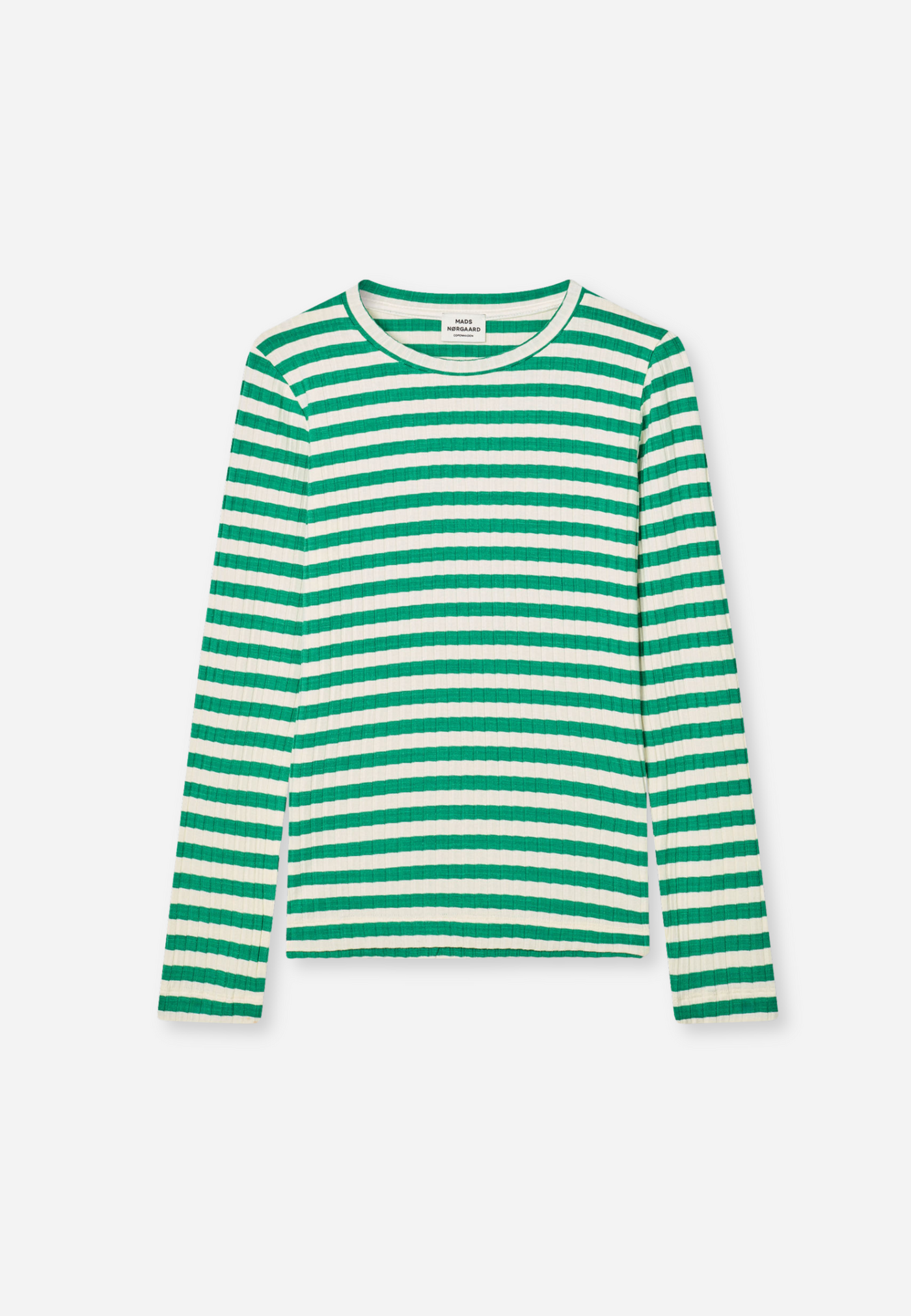 5X5 STRIPE TALIKA TOP - VANILLA ICE/GREEN