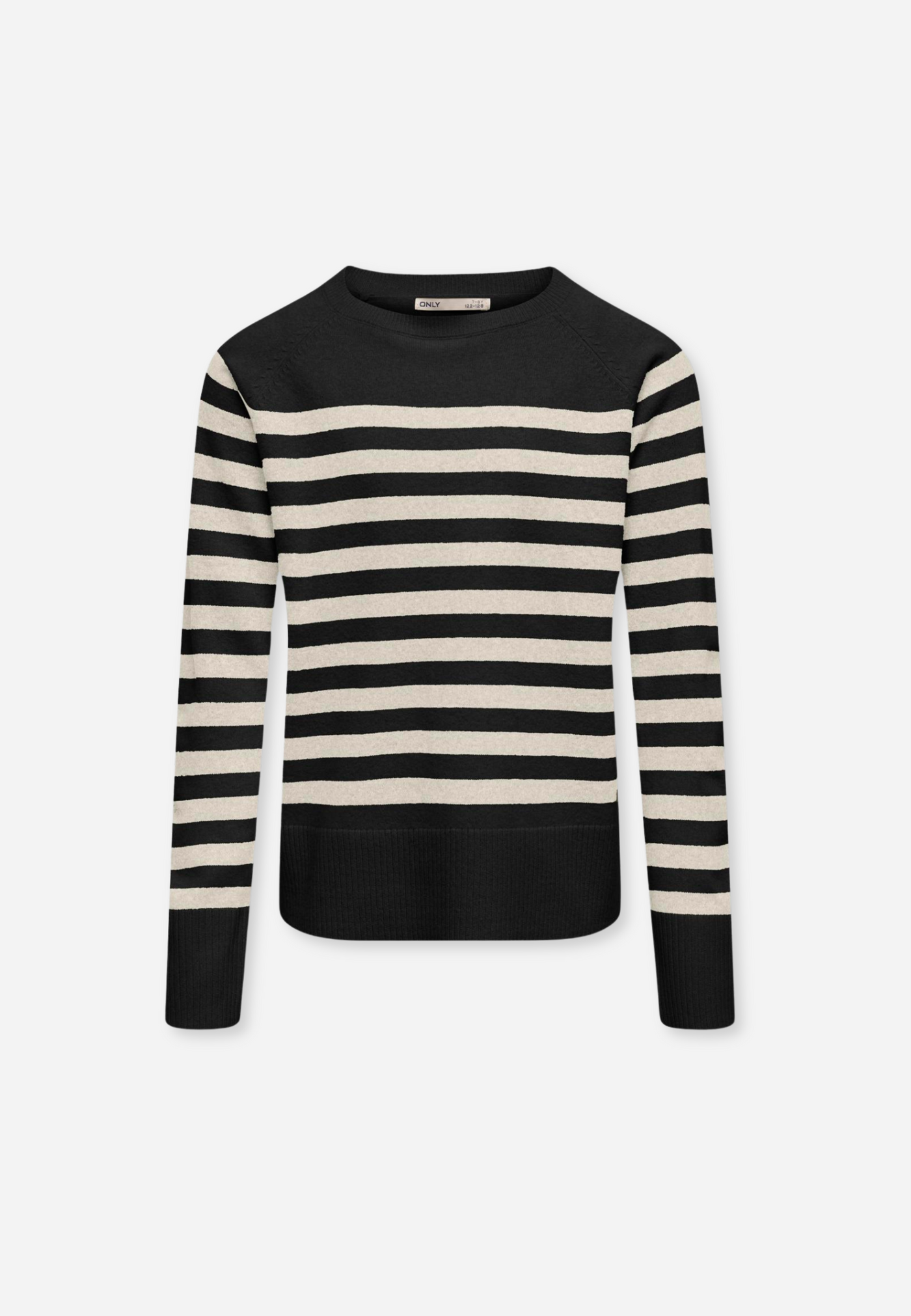 KOGAMA LS STRIPE - BLACK/BIRCH