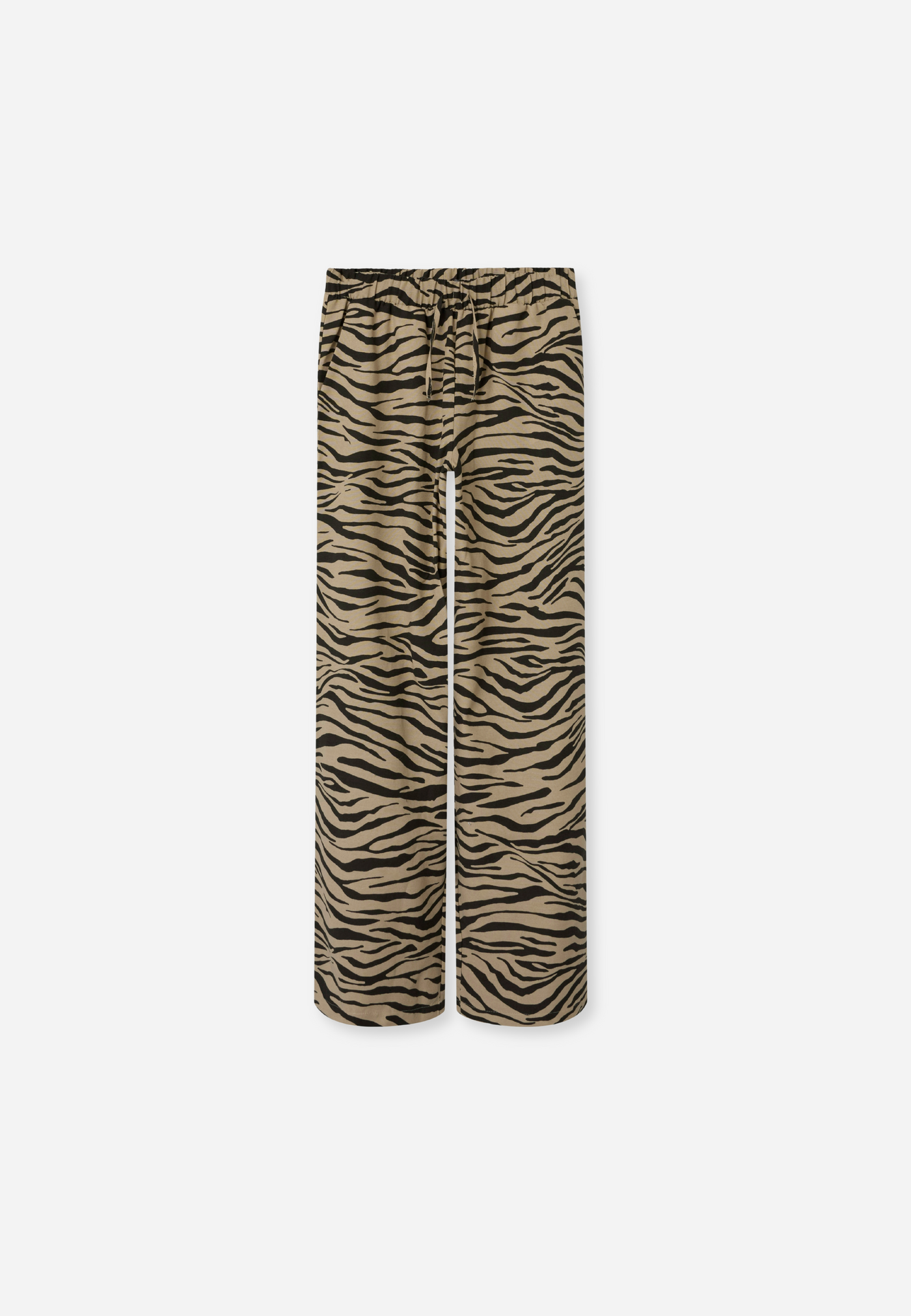 NLFNEMILY WIDE PANT - RAVEN ZEBRA