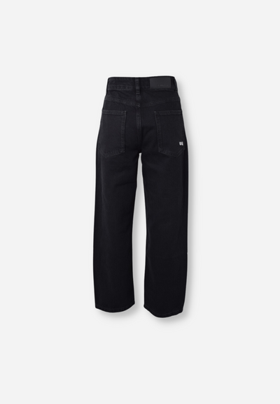 RELAXED FIT JEANS - BLACK DENIM