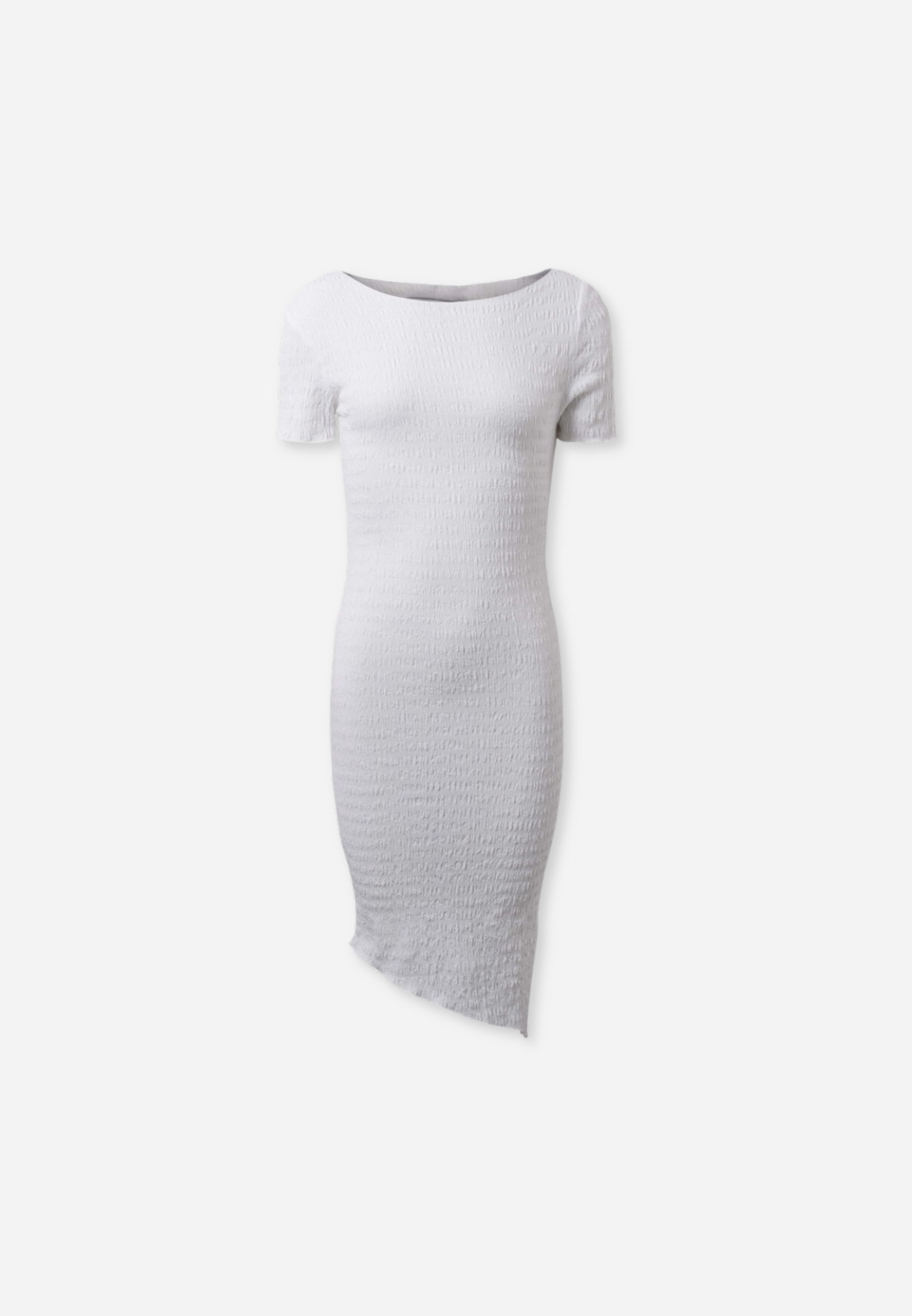 ASYMETRIC DRESS - WHITE