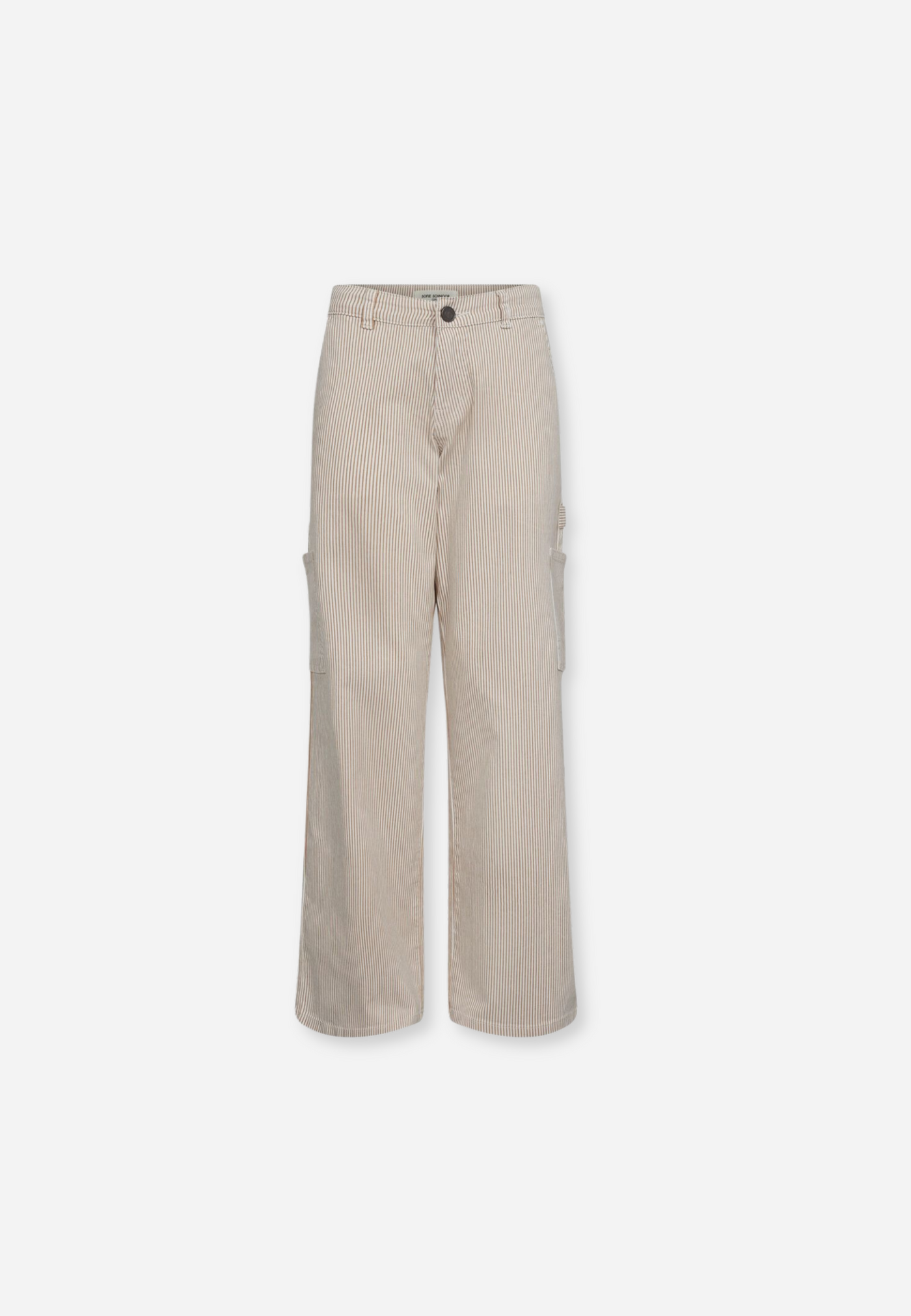 TROUSERS - CASHEW BROWN