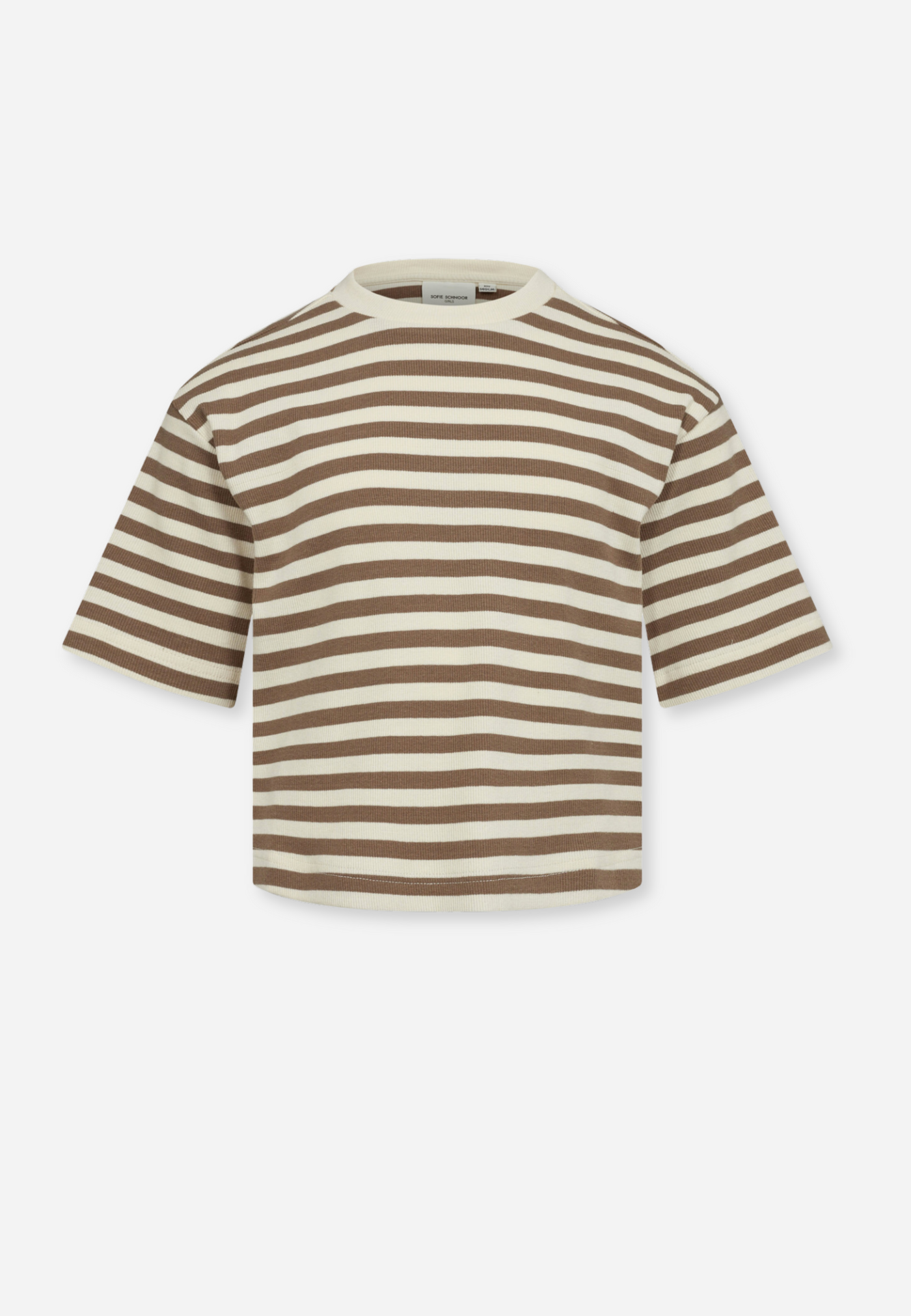 T-SHIRT - MIDDLE BROWN