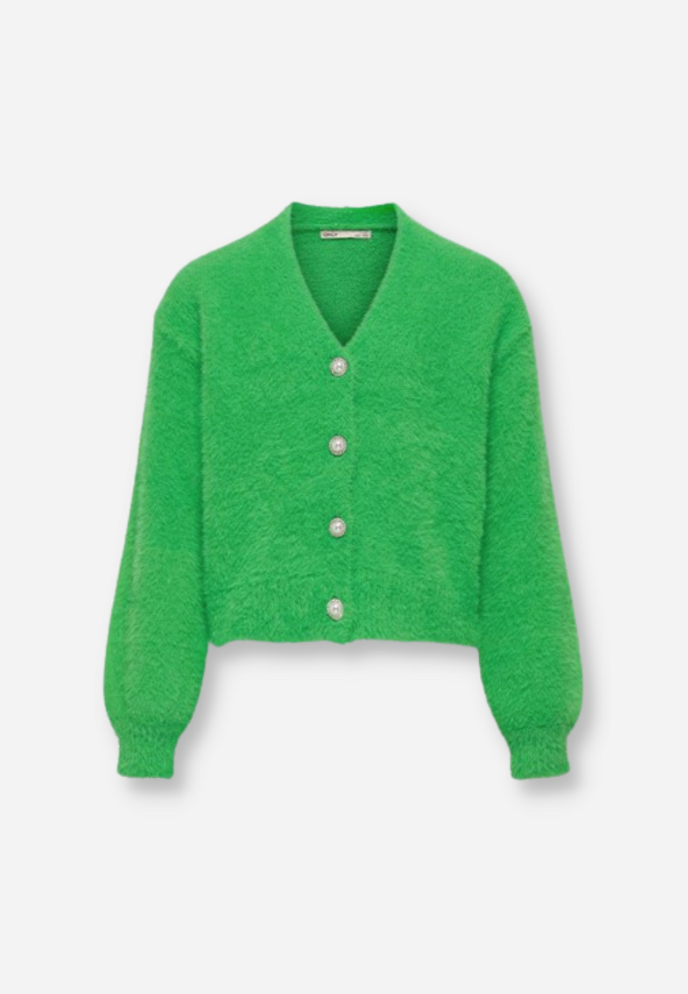 KOGNEWPIUMO CARDIGAN - ISLAND GREEN