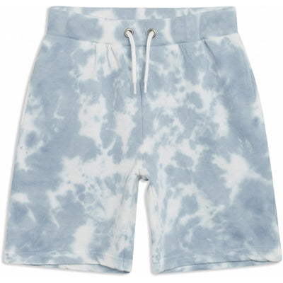 Blues batic jog shorts - Jogging shorts - blå/hvid