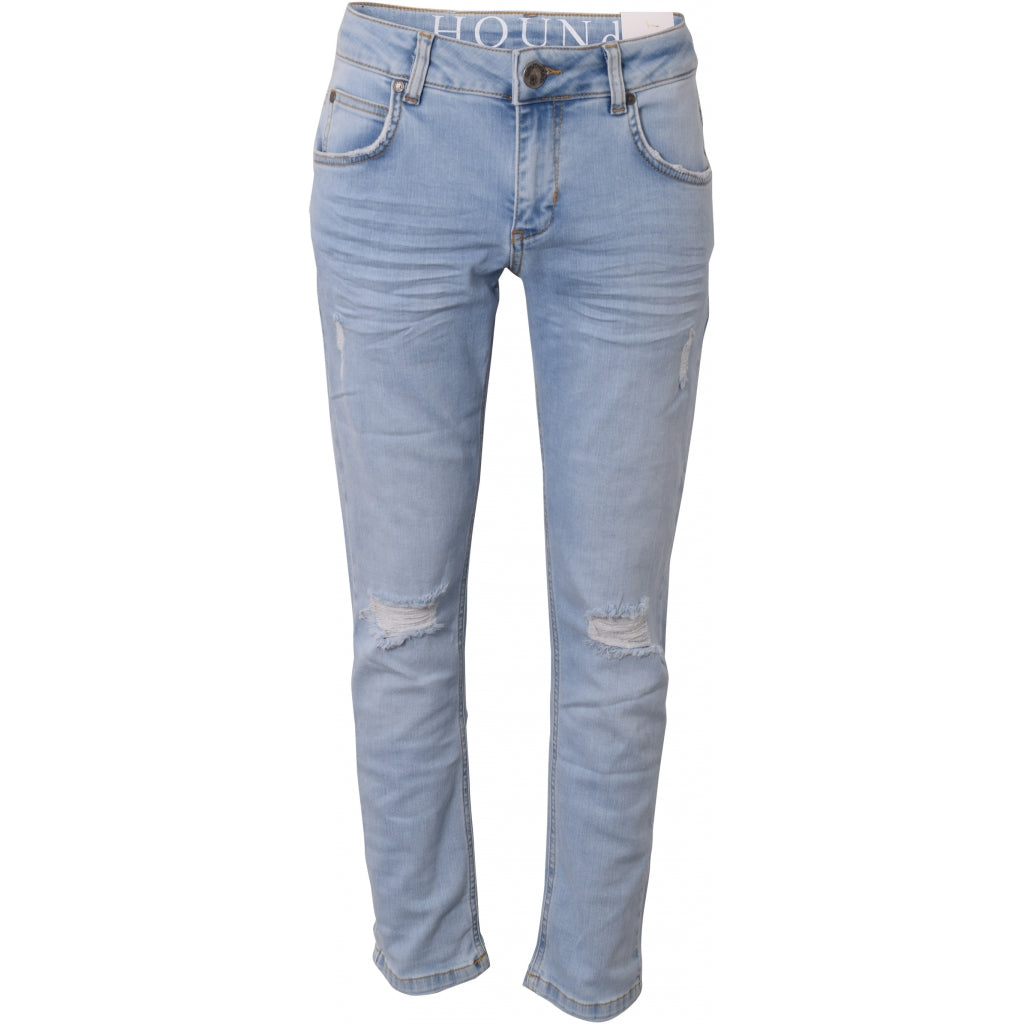 Straight jeans 7/8 length - SPRING BLUE
