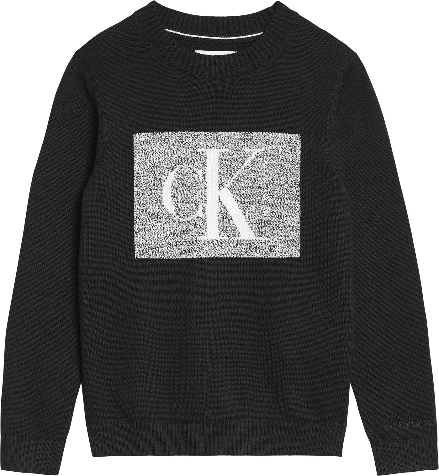 Monogram box sweater - Black