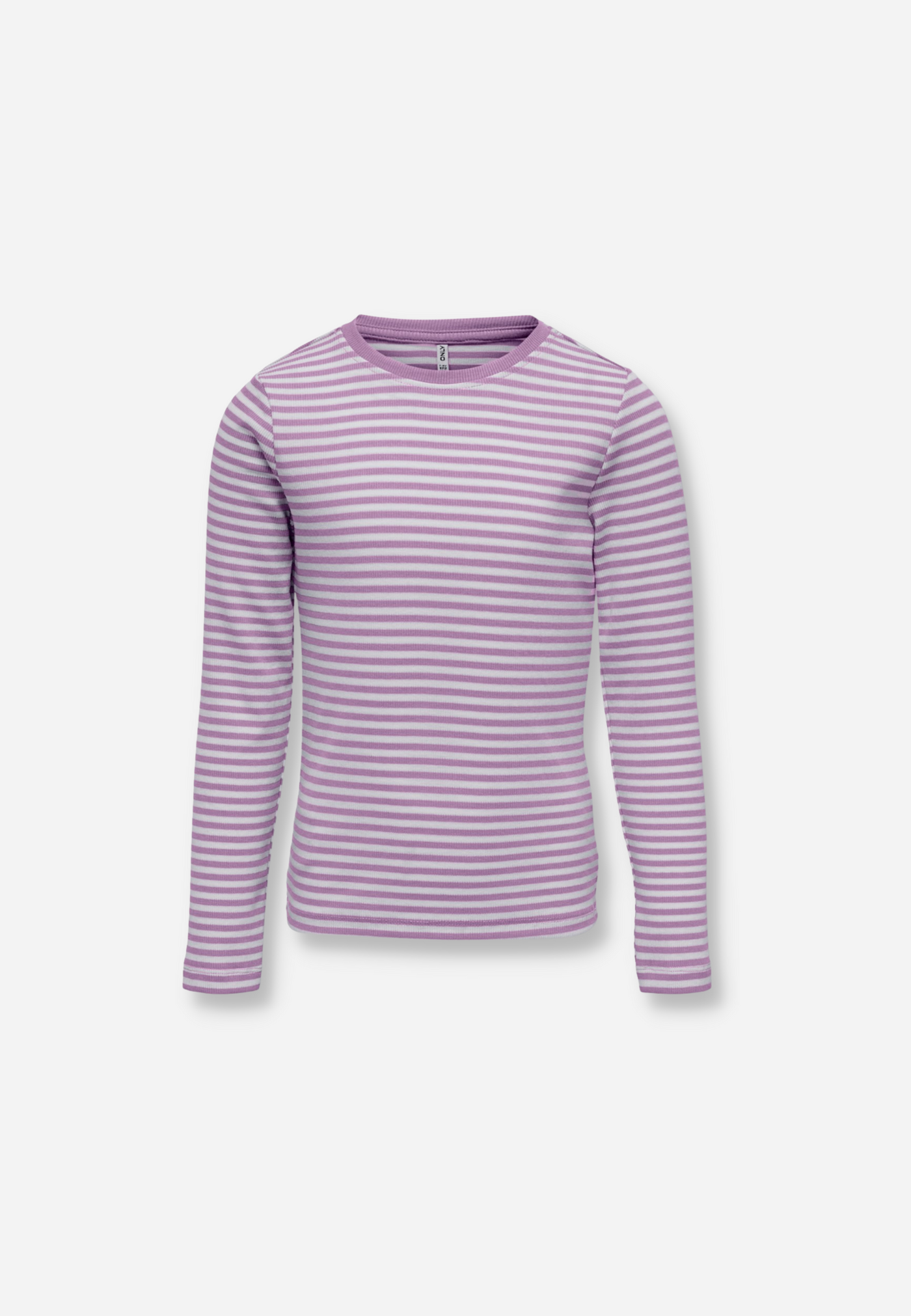 KOGJOSSE L/S O-NECK - PURPLE ROSE