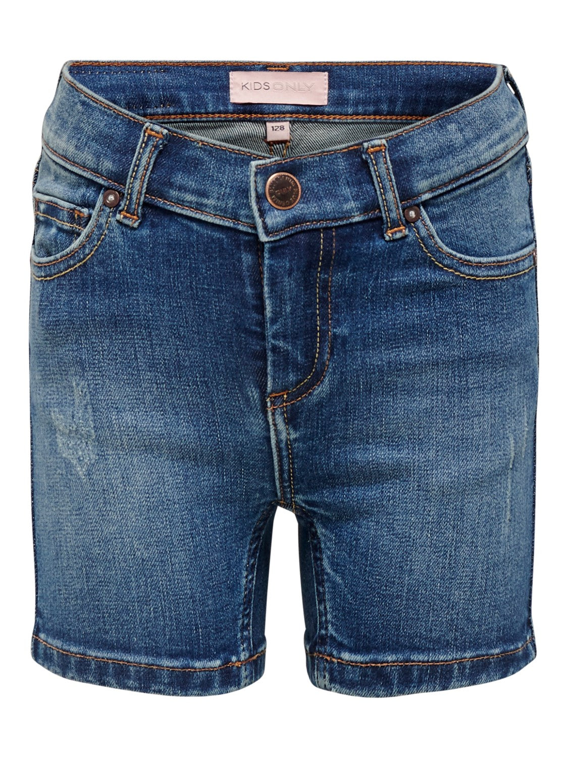 Only-denim shorts-15201450-MEDIUM BLUE DENIM